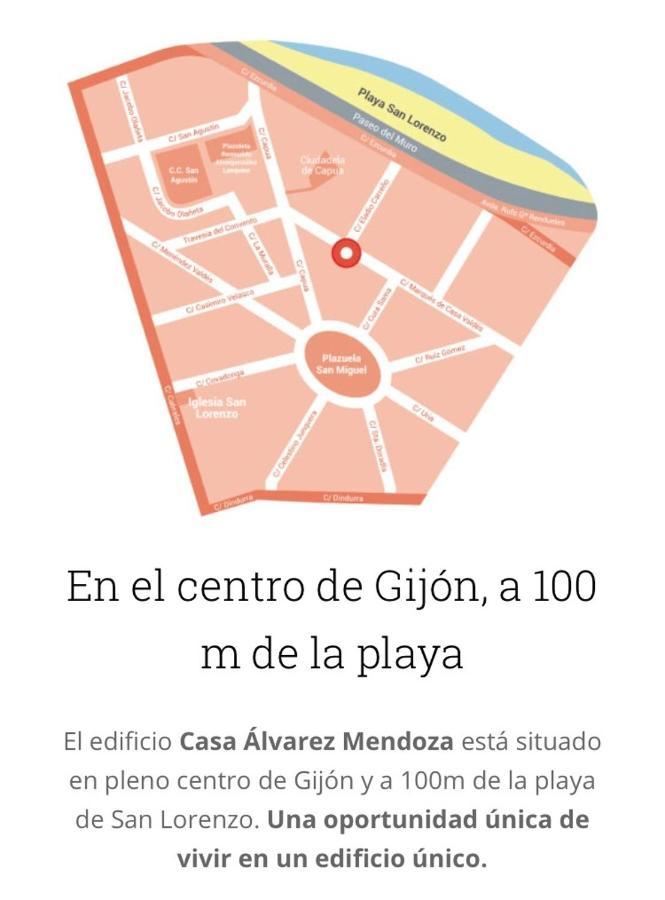 Atico Marques Vistas Al Mar - Garaje Opcional Gijón Exterior foto
